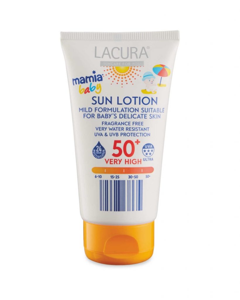 Lacura sun lotion, SPF 50