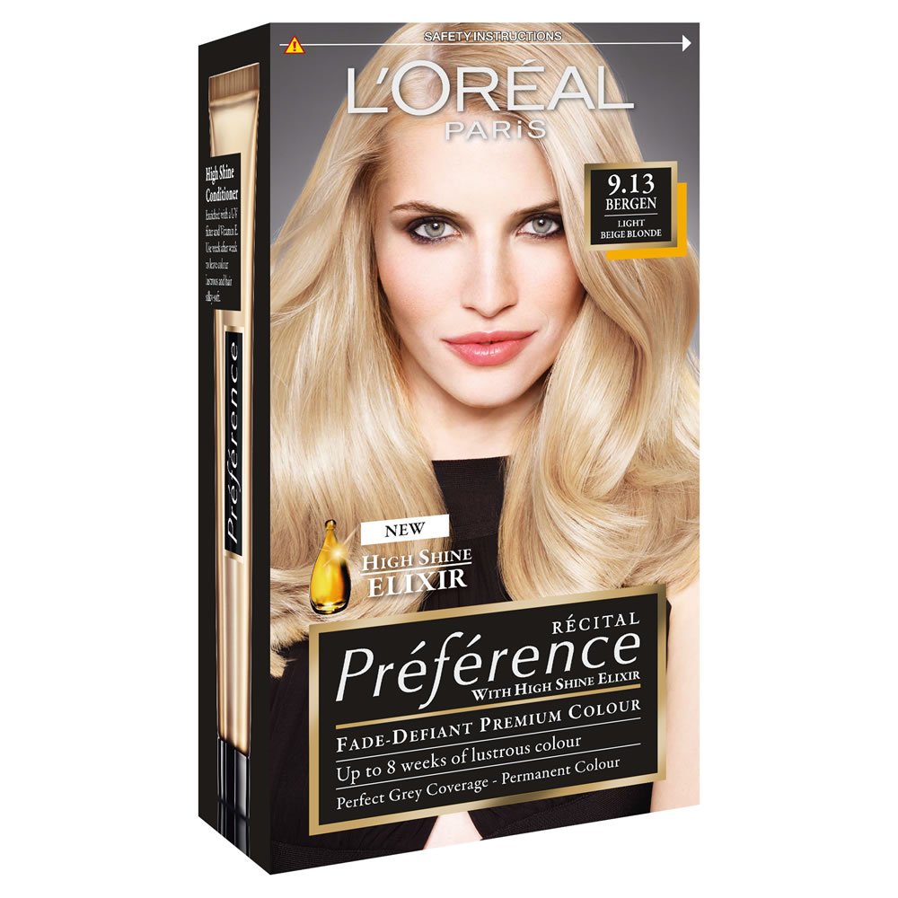 L’Oréal Paris Preference Infinia Bergen Light Beige Blonde 9.13